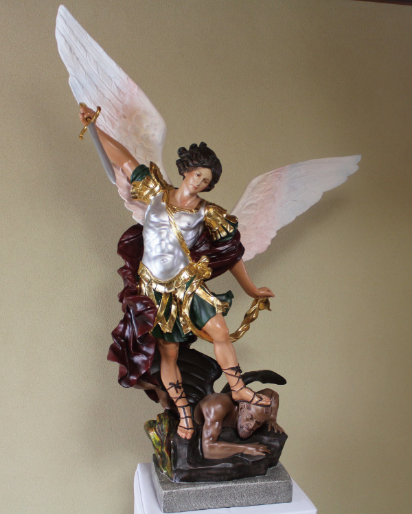 ホビー・楽器・アート大天使聖ミカエル像